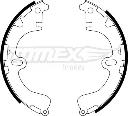 TOMEX brakes TX 23-34 - Комплект спирачна челюст vvparts.bg