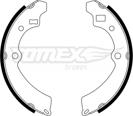 TOMEX brakes TX 23-32 - Комплект спирачна челюст vvparts.bg