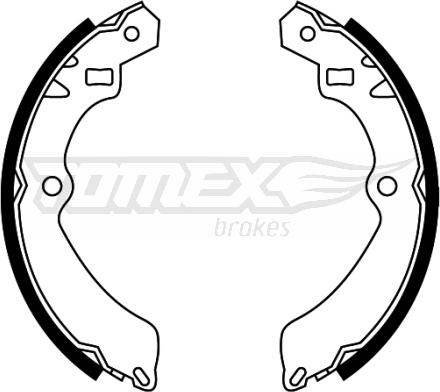 TOMEX brakes TX 22-46 - Комплект спирачна челюст vvparts.bg