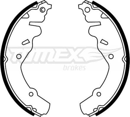 TOMEX brakes TX 22-42 - Комплект спирачна челюст vvparts.bg