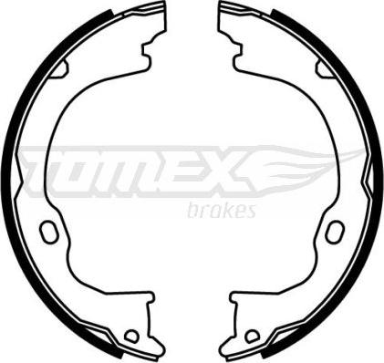 TOMEX brakes TX 22-61 - Комплект спирачна челюст vvparts.bg