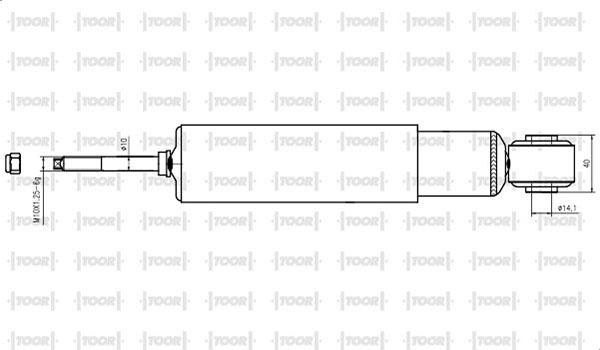 TOOR SG59490 - Амортисьор vvparts.bg