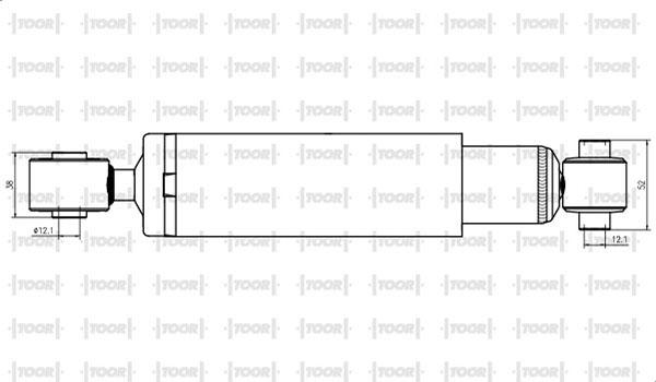 TOOR SG54220 - Амортисьор vvparts.bg