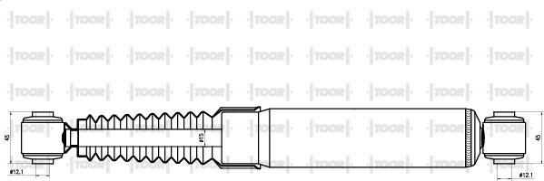 TOOR SG53130 - Амортисьор vvparts.bg