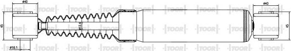 TOOR SG52930 - Амортисьор vvparts.bg