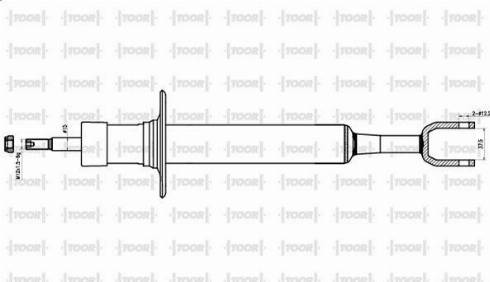 TOOR SG19920 - Амортисьор vvparts.bg