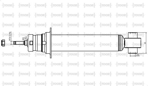 TOOR SG14910 - Амортисьор vvparts.bg