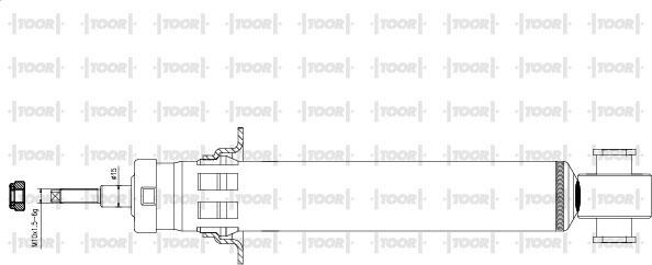 TOOR SG14640 - Амортисьор vvparts.bg