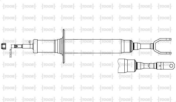 TOOR SG14840 - Амортисьор vvparts.bg