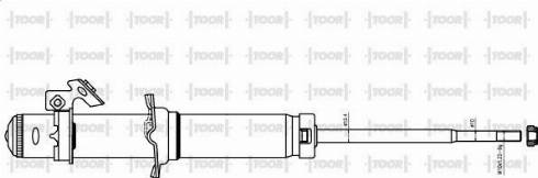 TOOR SG11560 - Амортисьор vvparts.bg