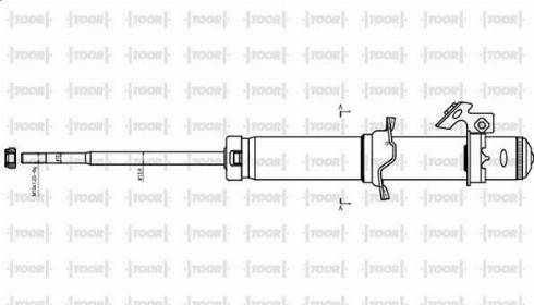 TOOR SG11561 - Амортисьор vvparts.bg