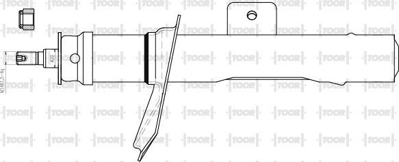 TOOR SG11661 - Амортисьор vvparts.bg