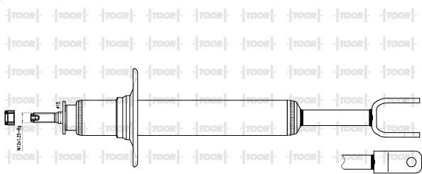 TOOR SG11190 - Амортисьор vvparts.bg