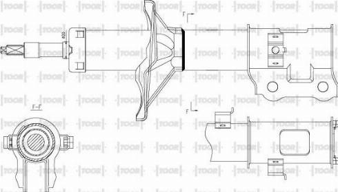 TOOR SG13960 - Амортисьор vvparts.bg