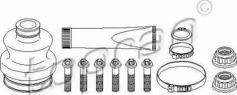 Topran 400 720 - Маншон, полуоска vvparts.bg