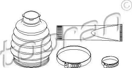 Topran 400 717 - Маншон, полуоска vvparts.bg