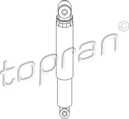 Topran 401 986 - Лагерна втулка, стабилизатор vvparts.bg