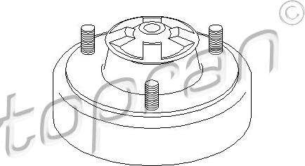 Topran 500 046 - Тампон на макферсън vvparts.bg