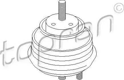 Topran 500 744 - Окачване, двигател vvparts.bg