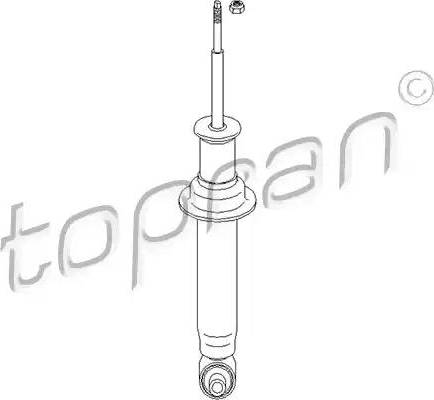 Topran 501 635 - Амортисьор vvparts.bg