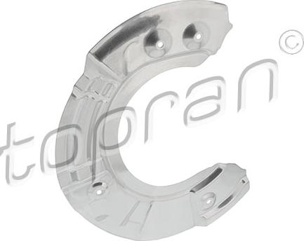 Topran 503 348 - Предпазна пластина, спирачни дискове vvparts.bg