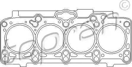 Topran 109 407 - Гарнитура, цилиндрова глава vvparts.bg