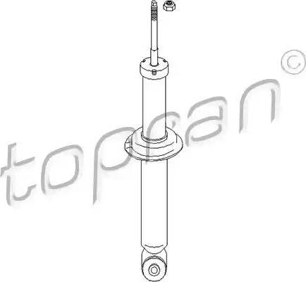 Topran 104 160 - Амортисьор vvparts.bg