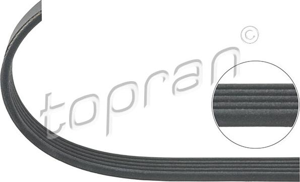 Topran 115 846 - Пистов ремък vvparts.bg