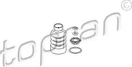 Topran 108 988 - Ремонтен комплект, долна помпа на съединител vvparts.bg