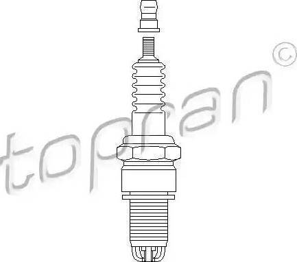 Topran 107 851 - Запалителна свещ vvparts.bg