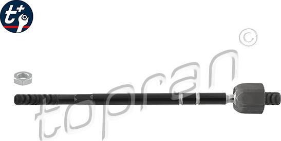 Topran 115 964 - Аксиален шарнирен накрайник, напречна кормилна щанга vvparts.bg