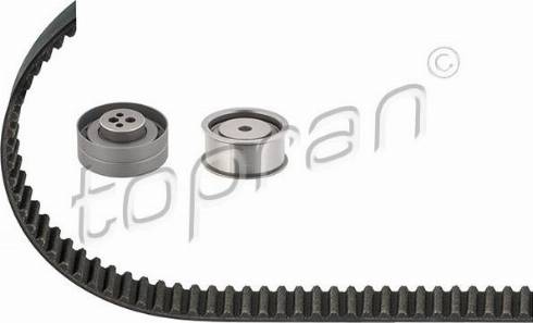 Topran 116 954 - Комплект ангренажен ремък vvparts.bg