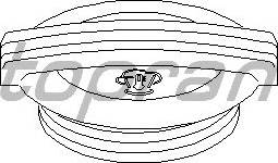 Topran 111 023 755 - Капачка, резервоар за охладителна течност vvparts.bg