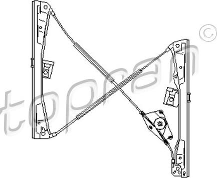 Topran 111 705 - Стъклоподемник vvparts.bg