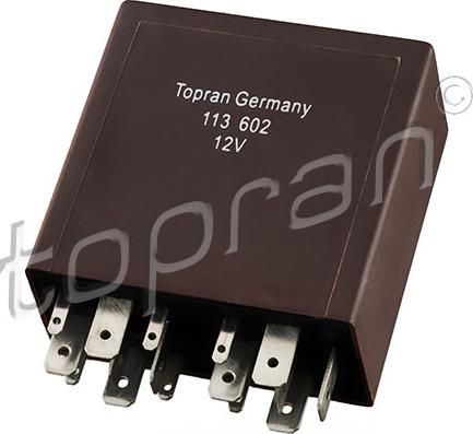 Topran 113 602 - Реле, интервал на чистачките vvparts.bg