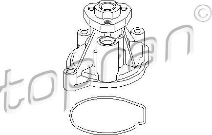 Topran 113 151 - Водна помпа vvparts.bg