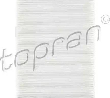 Topran 820 865 - Филтър купе (поленов филтър) vvparts.bg