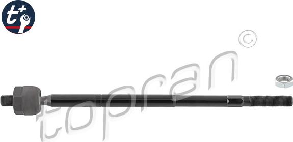 Topran 304 817 - Аксиален шарнирен накрайник, напречна кормилна щанга vvparts.bg