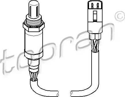 Topran 300 540 - Ламбда-сонда vvparts.bg