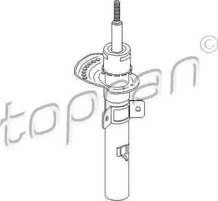 Topran 301 909 - Амортисьор vvparts.bg