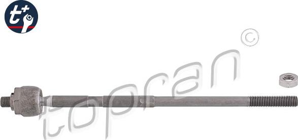 Topran 301 836 - Аксиален шарнирен накрайник, напречна кормилна щанга vvparts.bg