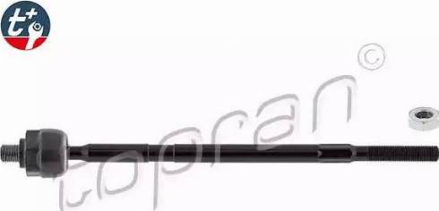 Topran 301 392 - Аксиален шарнирен накрайник, напречна кормилна щанга vvparts.bg