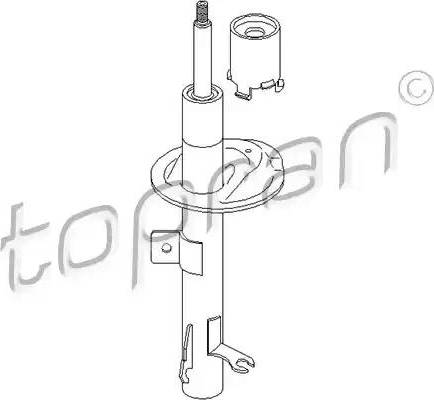 Topran 301 323 - Амортисьор vvparts.bg