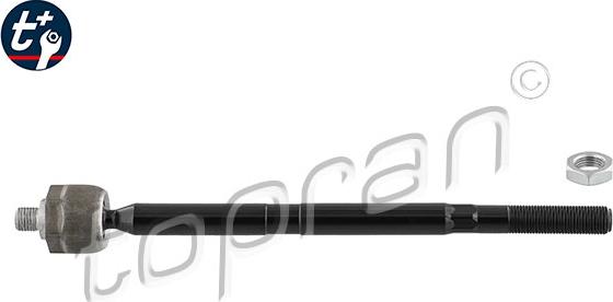 Topran 302 495 - Аксиален шарнирен накрайник, напречна кормилна щанга vvparts.bg