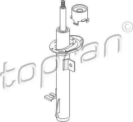 Topran 302 458 - Амортисьор vvparts.bg