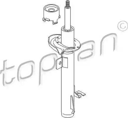 Topran 302 461 - Амортисьор vvparts.bg