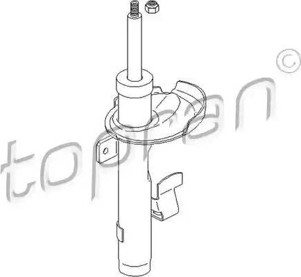 Topran 302 560 - Амортисьор vvparts.bg