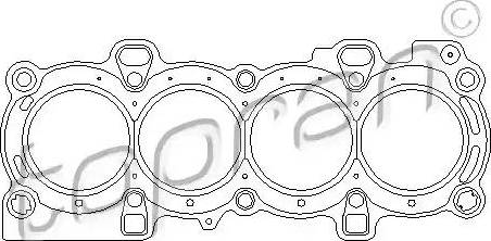 Topran 302 204 - Гарнитура, цилиндрова глава vvparts.bg