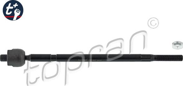 Topran 206 482 - Аксиален шарнирен накрайник, напречна кормилна щанга vvparts.bg
