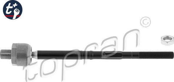 Topran 208 355 - Аксиален шарнирен накрайник, напречна кормилна щанга vvparts.bg